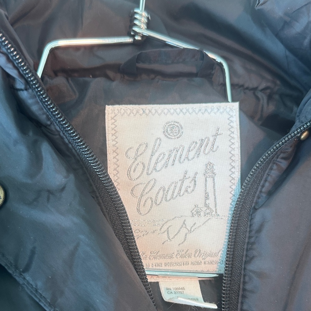 Element Black Puffer Jacket - image 2